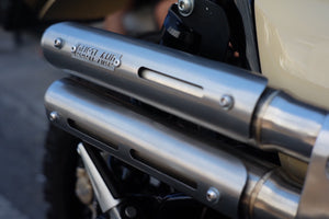 Shotgun full system exhaust scrambler exhaust for interceptor 650
